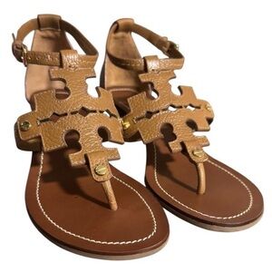 Tory Burch Phoebe Thong Sandals Royal in brown size 9